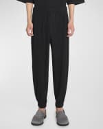 Image 3 of 6: Homme Plisse Issey Miyake Men's MC June Pleated Jogger Pants