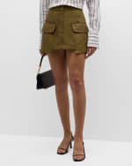 Image 2 of 6: JBQ Lumi Cargo Mini Skirt
