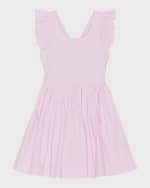 Image 3 of 4: Molo Girl's Candidi Ruffle Dress, Size 3-6