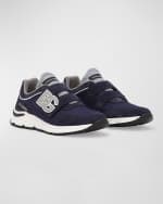 Image 8 of 8: Dolce&Gabbana Kid's DG Velcro Running Sneakers, Toddlers/Kids