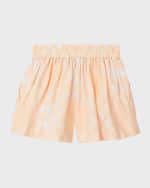 Image 4 of 4: Burberry Girl's Marcy Cotton Check Shorts, Size 3-14
