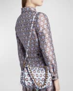 Image 3 of 6: Etro Tessuto Floral Quilted Top-Handle Bag
