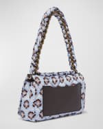 Image 4 of 6: Etro Tessuto Floral Quilted Top-Handle Bag