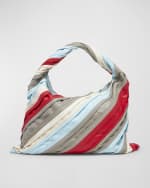 Image 1 of 6: Bottega Veneta Small Hop Hobo Bag