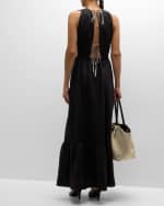 Image 3 of 6: lemlem Lelisa V-Neck Maxi Dress
