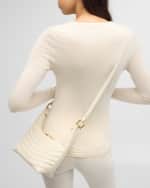 Image 3 of 6: Ferragamo Quilted Leather Shoulder Bag