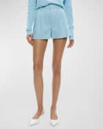 Image 2 of 5: Alice + Olivia Conry Pleated Shorts