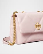 Image 3 of 5: Tory Burch Kira Small Diamond Quilted Convertible Shoulder Bag
