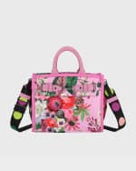 Image 1 of 4: Libertine x LeSportSac Johnny Go Lightly Small Top-Handle Bag