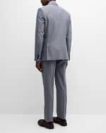 Image 3 of 6: Paul Smith Men's Gradient Check Two-Piece Suit