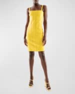 Image 2 of 5: AS by DF Merci Stretch Leather Dress