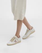 Image 2 of 6: Golden Goose Ball Star Low-Top Leather Sneakers