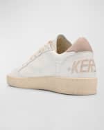 Image 3 of 6: Golden Goose Ball Star Low-Top Leather Sneakers