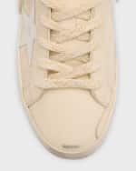 Image 4 of 6: Golden Goose Sabot Mixed Leather Slide Sneakers