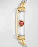 Image 3 of 5: MICHELE Deco Madison Two Tone Watch, Peony
