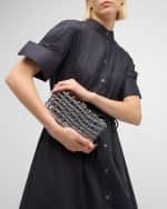 Image 3 of 6: Cult Gaia Rina Caged Clear Clutch Bag