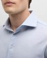 Image 5 of 5: Baldassari Men's Cotton Jersey Sport Shirt