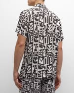 Image 3 of 5: ARRELS Men's Timo Kuilder Blooming Camp Shirt