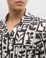 Image 5 of 5: ARRELS Men's Timo Kuilder Blooming Camp Shirt