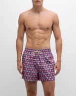 Image 2 of 5: ARRELS Men's Olimpia Zagnoli Bubblegum Swim Trunks