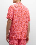 Image 4 of 5: ARRELS Men's Alejandra Anglada Tulum Camp Shirt