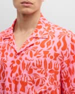 Image 5 of 5: ARRELS Men's Alejandra Anglada Tulum Camp Shirt