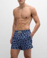 Image 2 of 5: ARRELS Men's Severin Millet Papier Decoupe Swim Trunks
