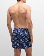 Image 3 of 5: ARRELS Men's Severin Millet Papier Decoupe Swim Trunks