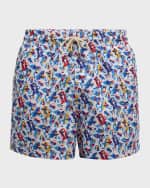 Image 1 of 5: ARRELS Men's Malika Favre Rush Hour Swim Trunks