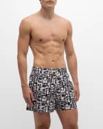 Image 2 of 5: ARRELS Men's Timo Kuilder Blooming Swim Trunks