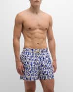 Image 2 of 5: ARRELS Men's Alejandra Anglada Tulum Swim Trunks
