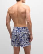 Image 3 of 5: ARRELS Men's Alejandra Anglada Tulum Swim Trunks