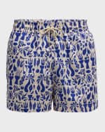 Image 1 of 5: ARRELS Men's Alejandra Anglada Tulum Swim Trunks