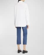 Image 4 of 6: THE ROW Sisilia Collared Cotton Shirt