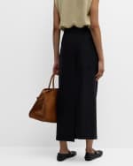 Image 4 of 6: THE ROW Millie Large Pocket Maxi Wrap Skirt