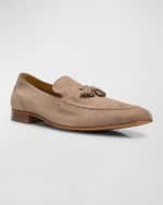Image 5 of 6: Bally Men's Sayer-U Leather Tassel Loafers
