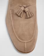 Image 4 of 6: Bally Men's Sayer-U Leather Tassel Loafers