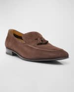 Image 5 of 6: Bally Men's Sayer-U Leather Tassel Loafers