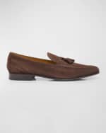 Image 1 of 6: Bally Men's Sayer-U Leather Tassel Loafers