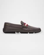 Image 1 of 6: Bally Men's Perthy Leather Penny Loafers