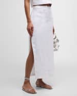 Image 2 of 6: JBQ Camp Hemp Midi Skirt
