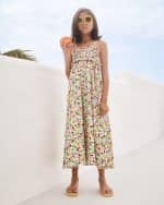 Image 2 of 4: Molo Girl's Chrystal Flower Petit Dress, Size 7-12