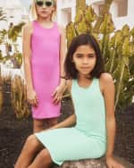 Image 2 of 5: Molo Girl's Cailey Knit Dress, Size 5-6