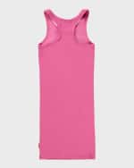 Image 3 of 3: Molo Girl's Cailey Knit Tank Dress, Size 7-14