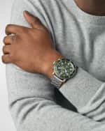 Image 2 of 5: Shinola Men's Runwell Sport Chrono Leather and Titanium Watch Gift Set