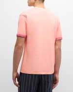 Image 5 of 6: Scotch & Soda Men's Two-Tone Sprayed T-Shirt