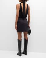 Image 3 of 6: FRAME Denim Cargo Mini Skirt