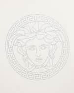 Image 3 of 4: Versace Girl's Medusa & Greca Trim Graphic T-Shirt, Size 8-12