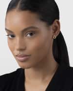 Image 2 of 4: LAGOS 18K Caviar Gold 10mm Circle Drop Earrings