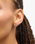 Image 2 of 5: Messika Move Uno 18K White Gold Diamond Stud Earrings